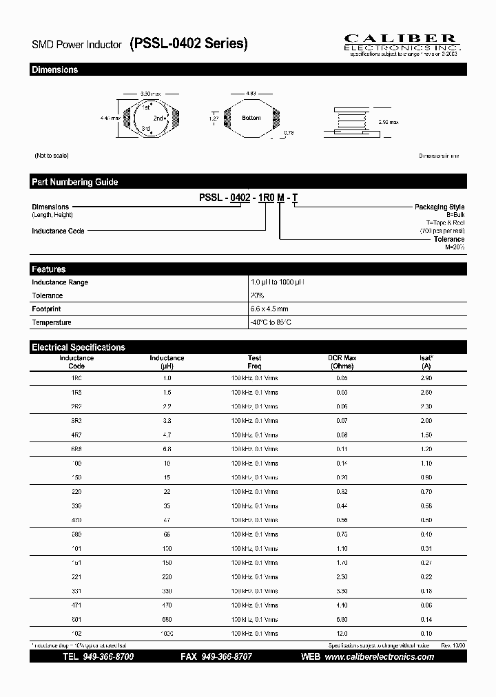 PSSL-0402_4227021.PDF Datasheet