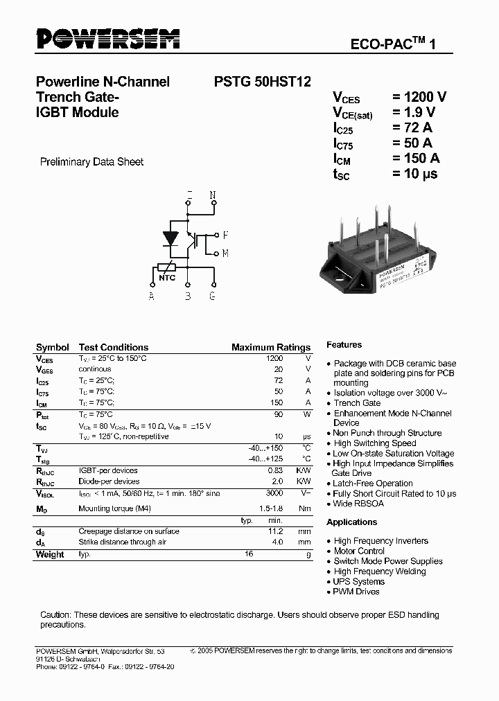 PSTG50HST12_4583094.PDF Datasheet
