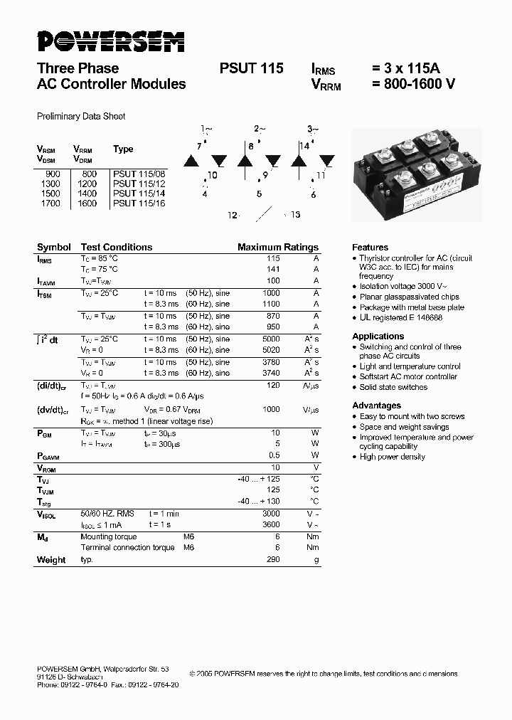PSUT115_4601530.PDF Datasheet