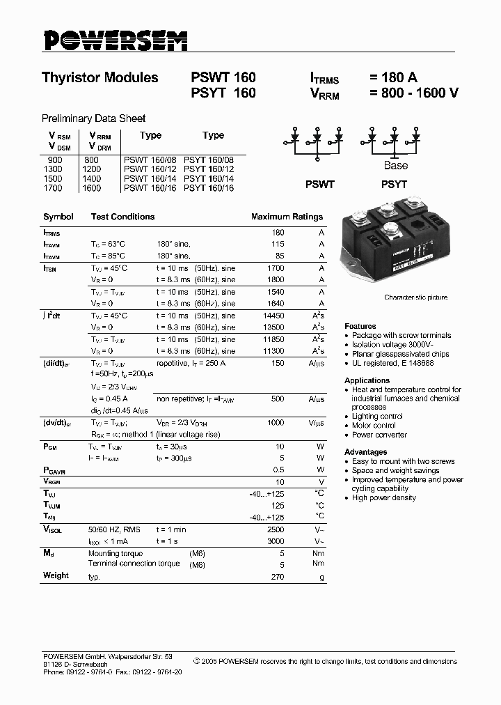 PSYT160_4626573.PDF Datasheet