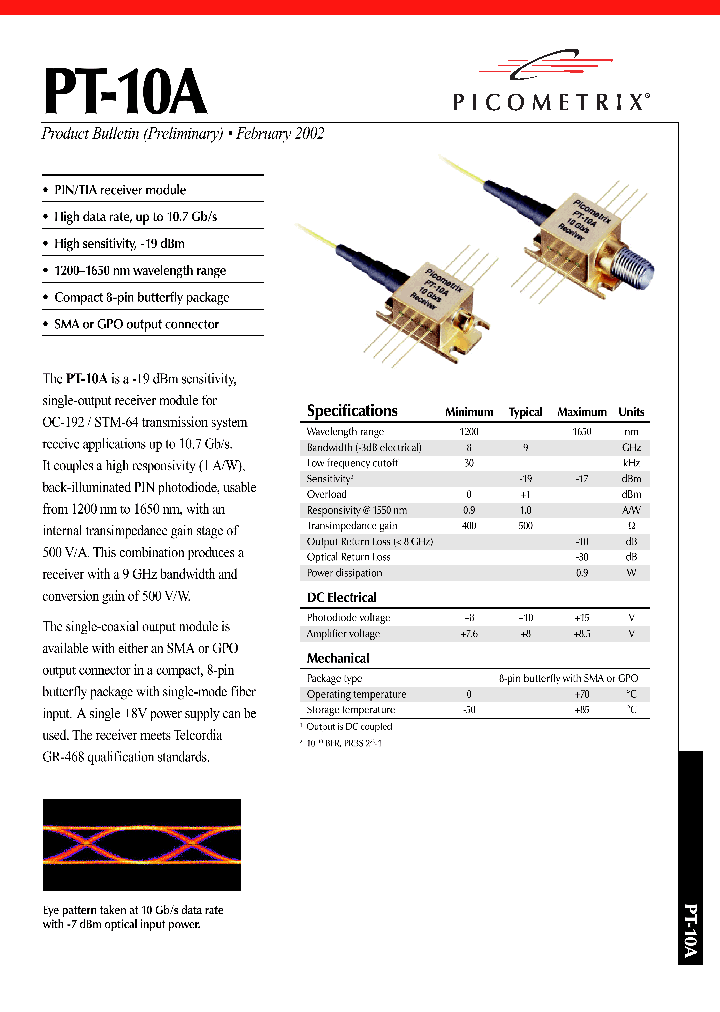 PT-10A8SMA_4626314.PDF Datasheet