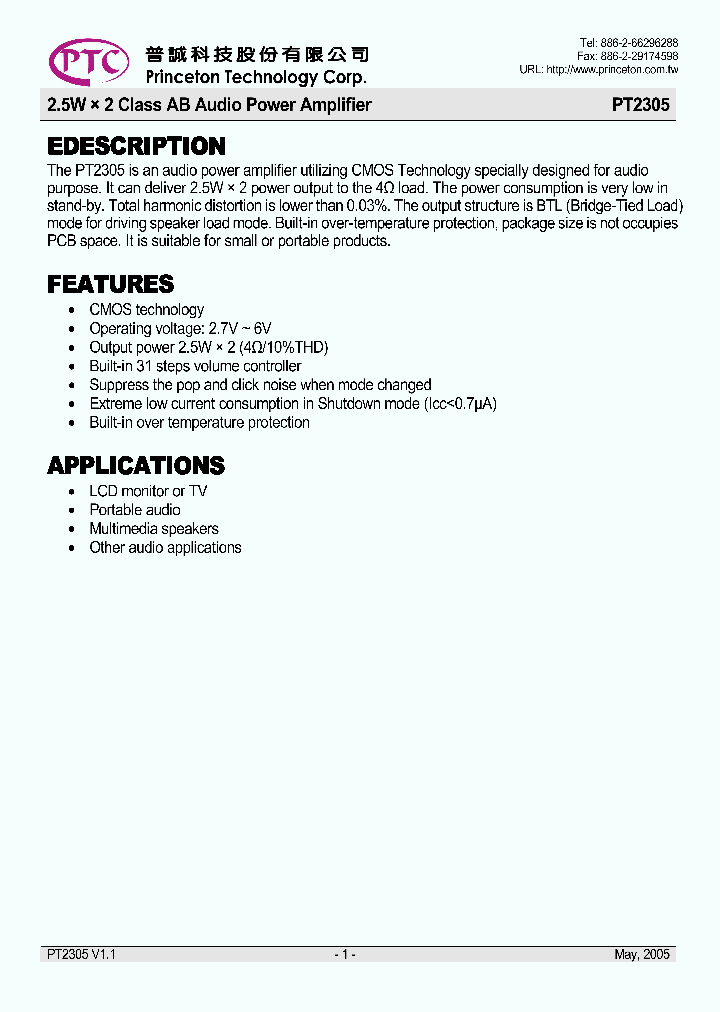 PT230505_4899558.PDF Datasheet