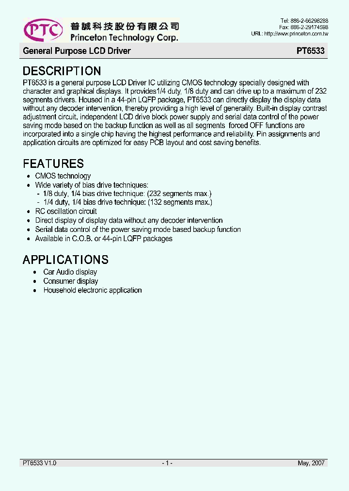 PT6533_4506150.PDF Datasheet