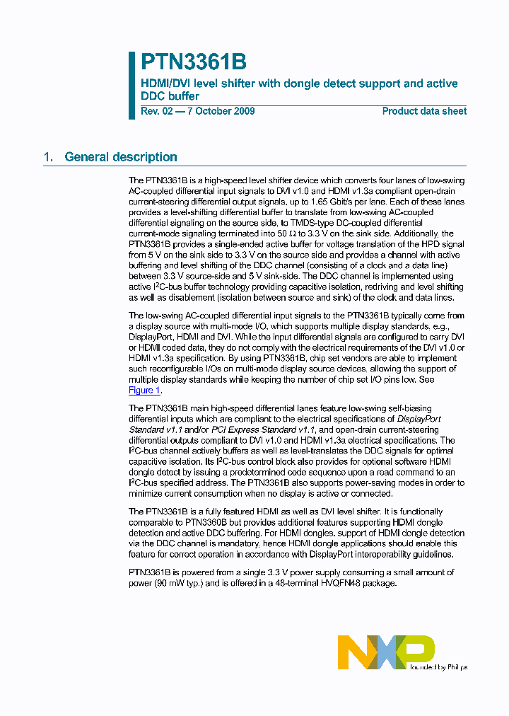 PTN3361B_4622169.PDF Datasheet