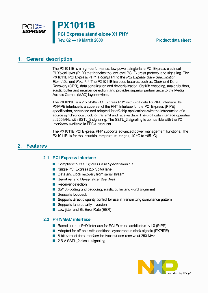 PX1011B_4196030.PDF Datasheet