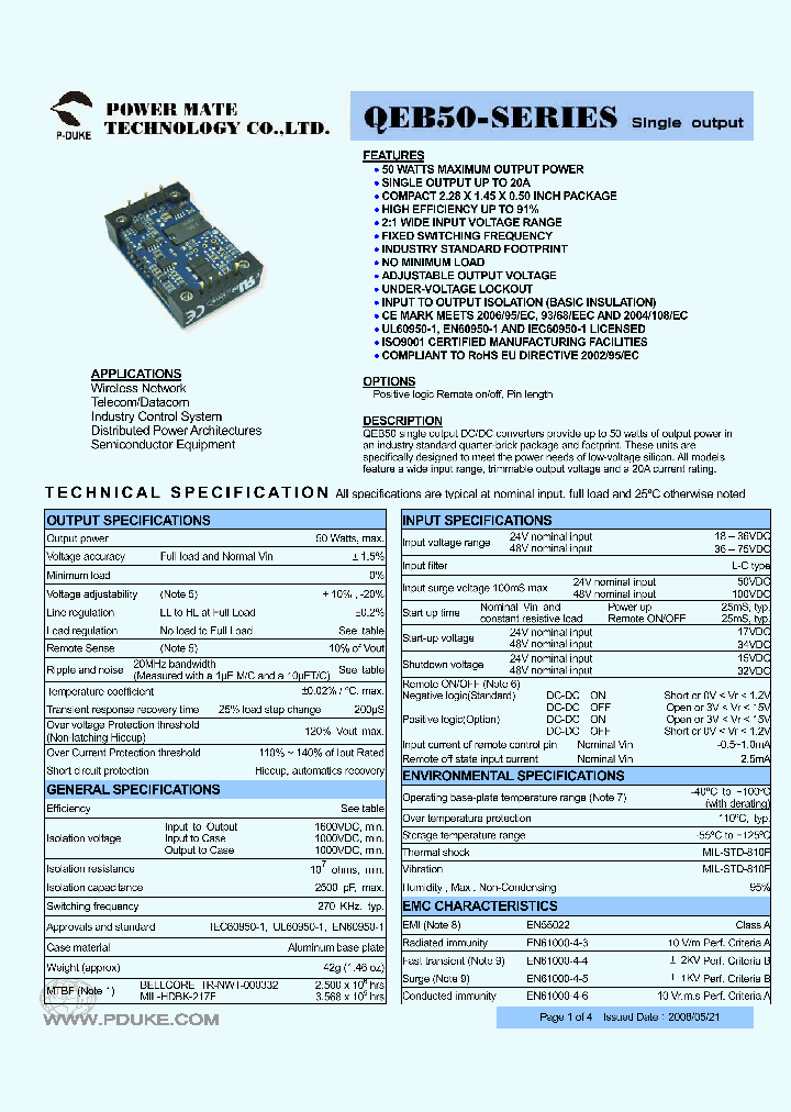 QEB50-24S05_4607100.PDF Datasheet