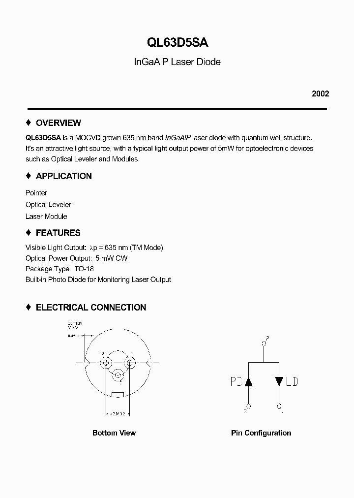 QL63D5SA_4608249.PDF Datasheet