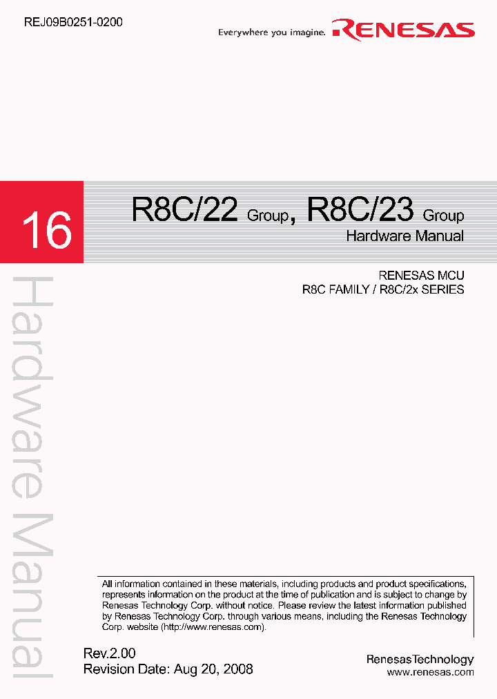 R5F21226DFP_4622726.PDF Datasheet