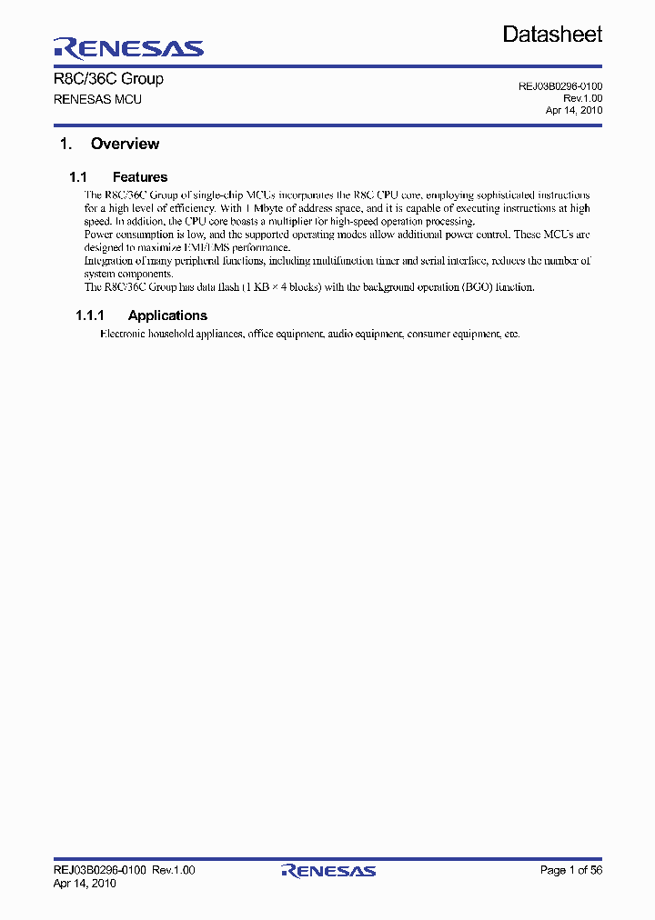 R5F21364CDFA_4595952.PDF Datasheet