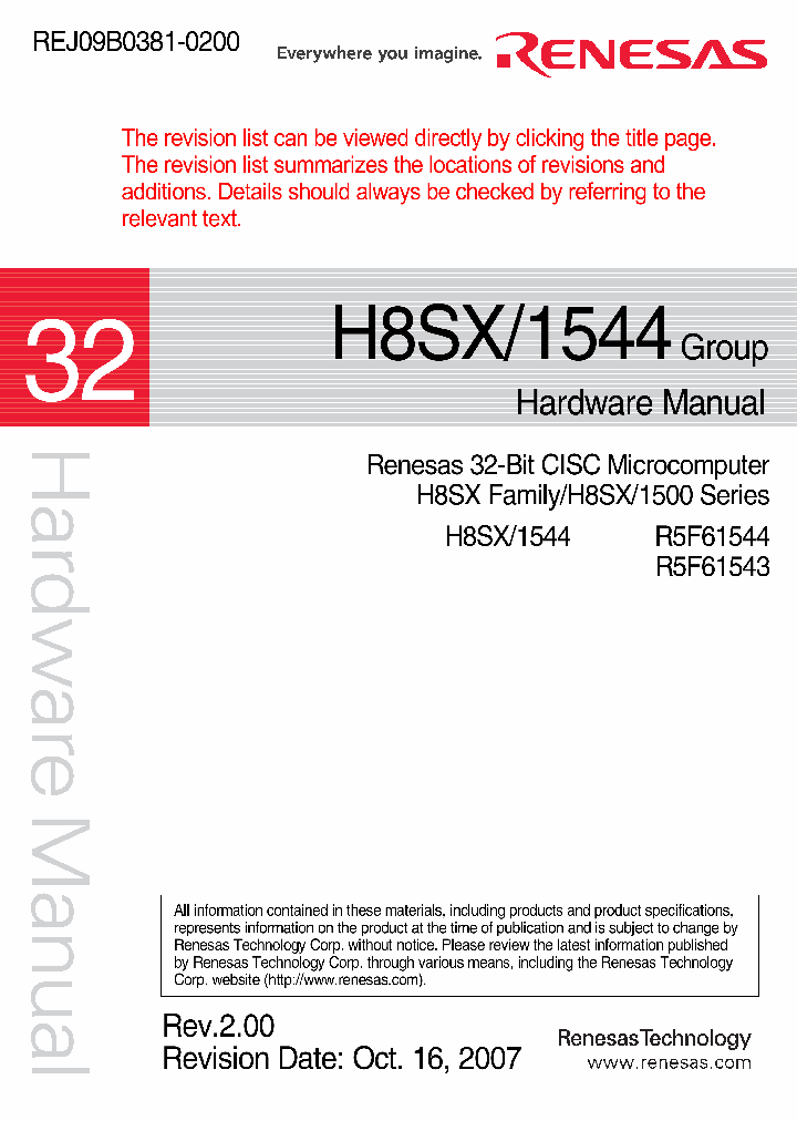 R5F61543_4244382.PDF Datasheet