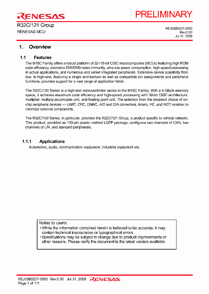 R5F64212KFB_4248699.PDF Datasheet