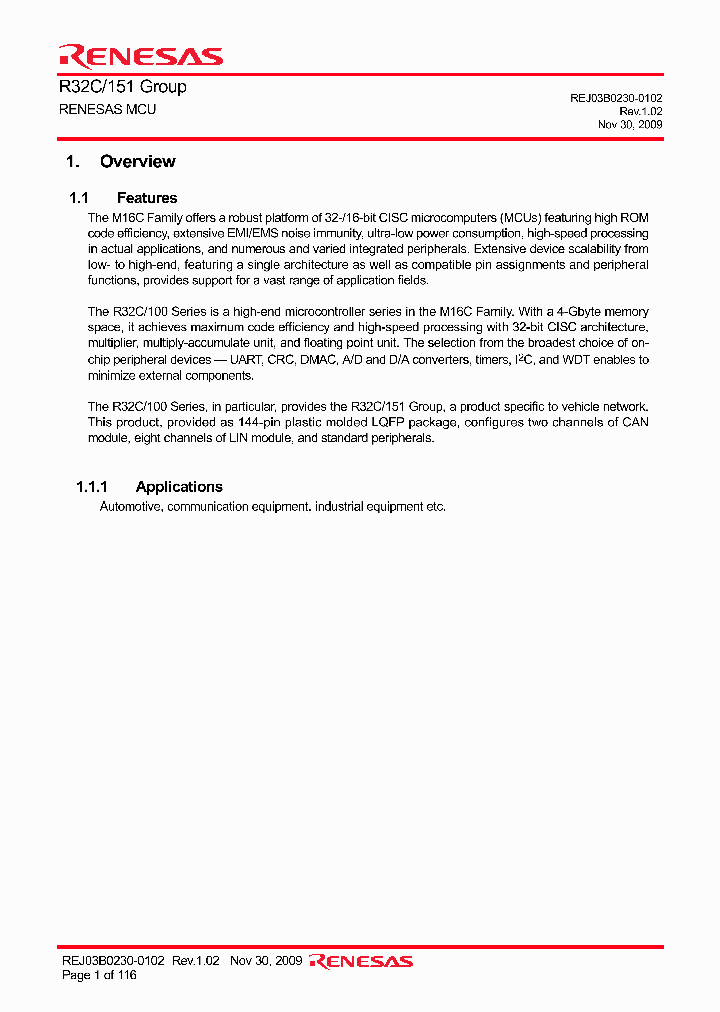 R5F6451MLFD_4550575.PDF Datasheet