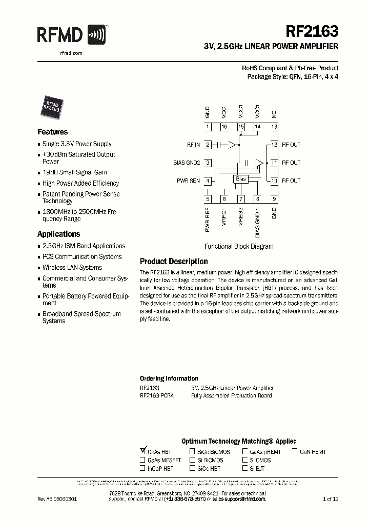 RF2163_4563369.PDF Datasheet