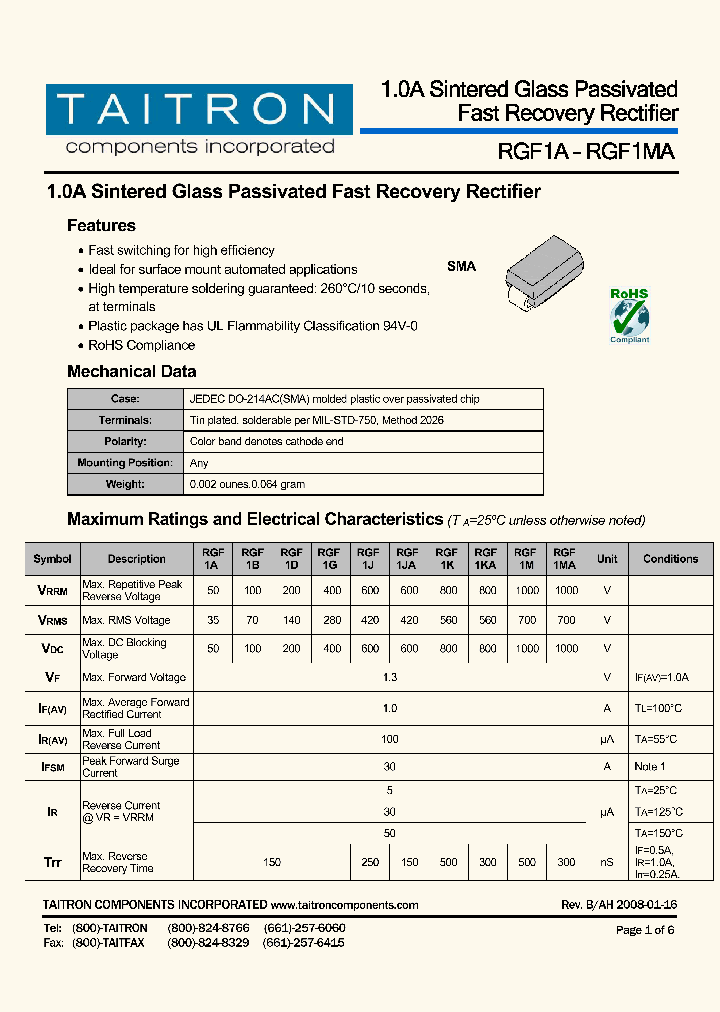 RGF1A_4582973.PDF Datasheet