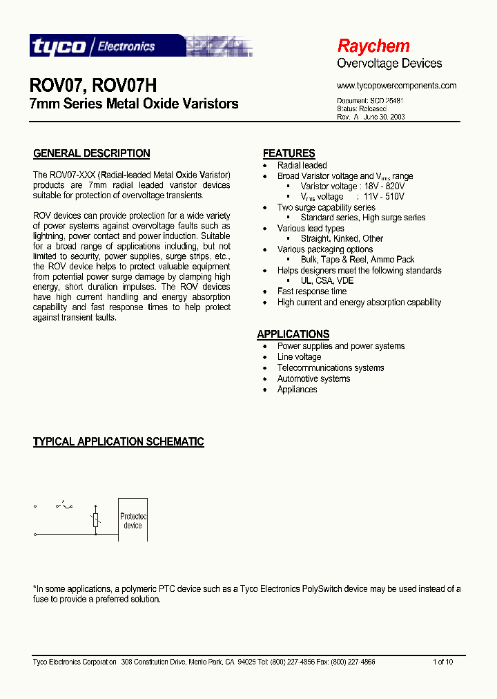 ROV07-241K-2_4554855.PDF Datasheet