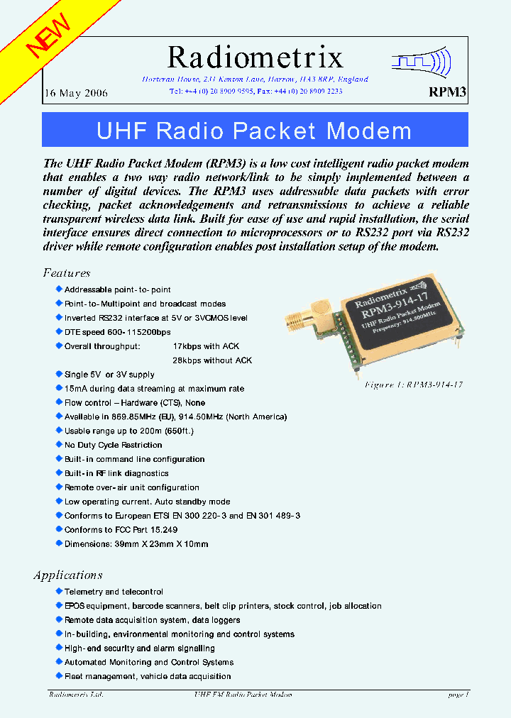 RPM3-869-17-3V_4218551.PDF Datasheet