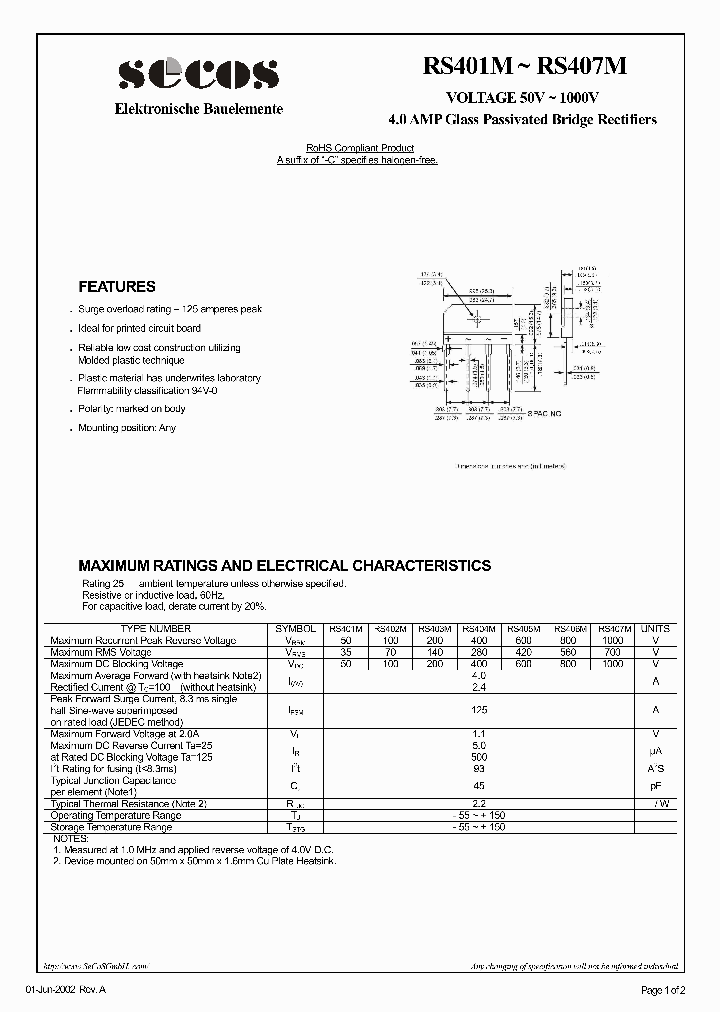 RS405M_4630496.PDF Datasheet