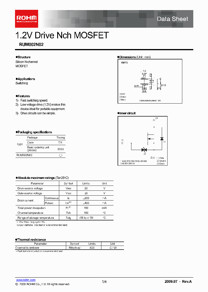 RUM002N02_4709852.PDF Datasheet