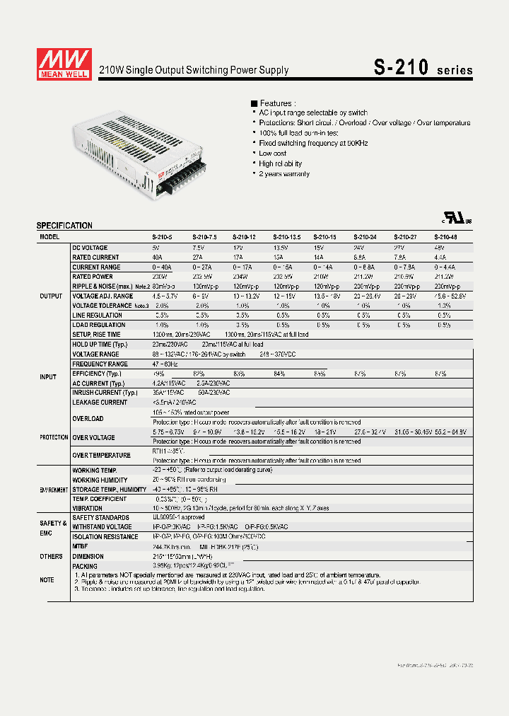 S-210-75_4339507.PDF Datasheet