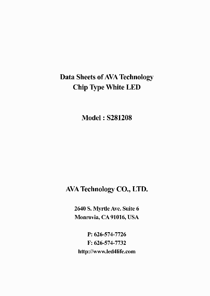 S281208_4179371.PDF Datasheet