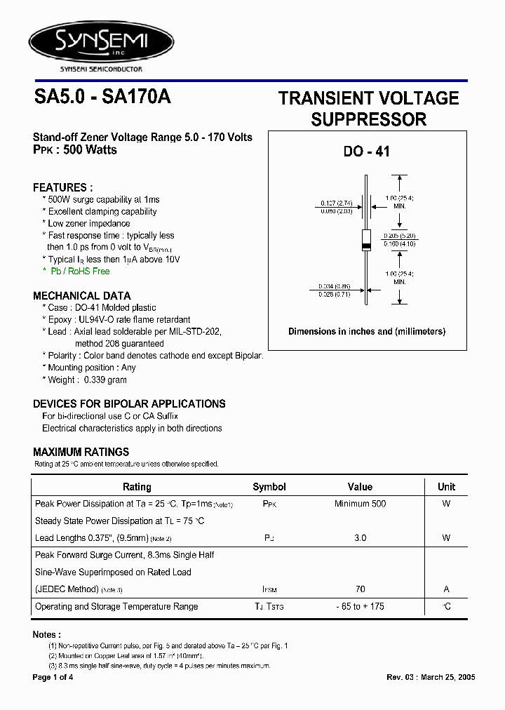 SA17_4506162.PDF Datasheet
