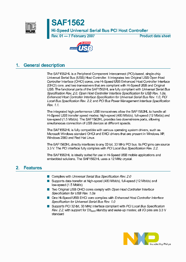 SAF1562_4854390.PDF Datasheet