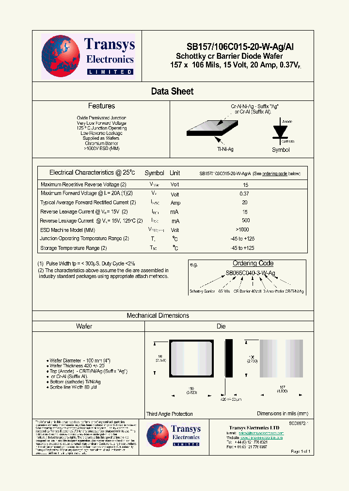 SB157106C015-20-W-AGAL_4533296.PDF Datasheet