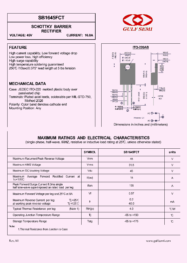 SB1645FCT_4619869.PDF Datasheet