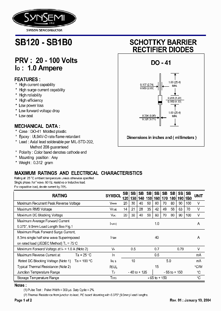 SB170_4455907.PDF Datasheet