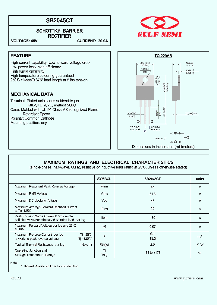SB2045CT_4619883.PDF Datasheet