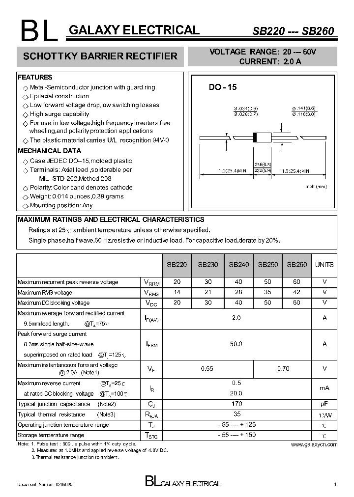 SB250_4214900.PDF Datasheet