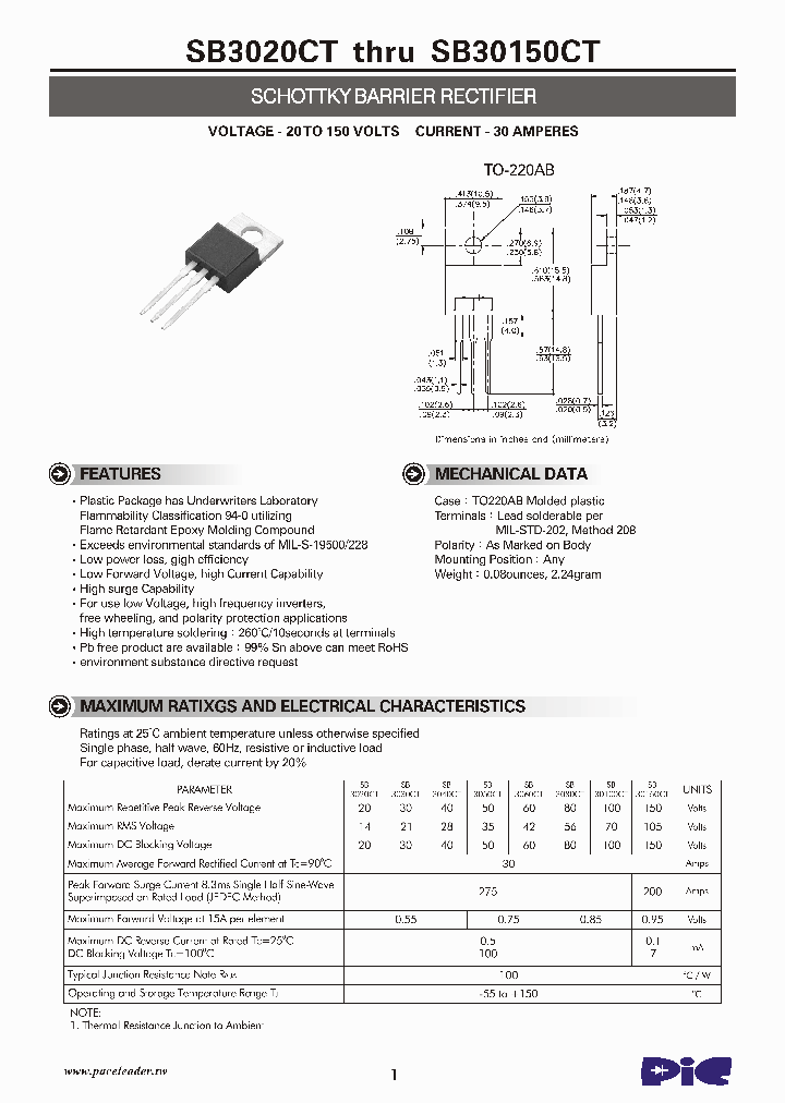 SB3040CT_4524229.PDF Datasheet