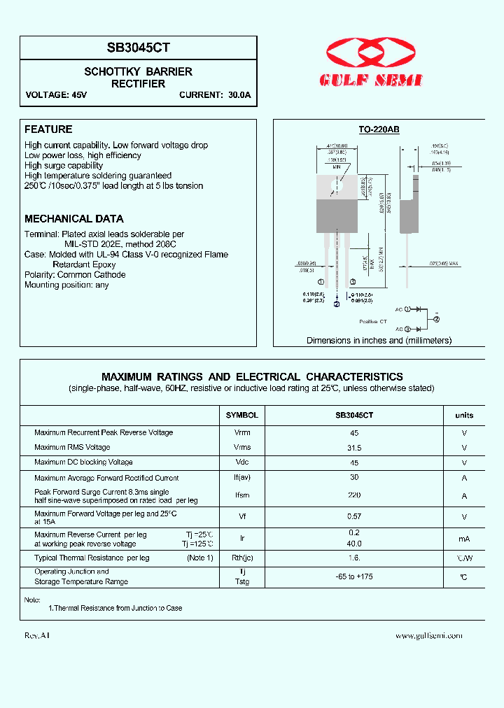 SB3045CT_4619911.PDF Datasheet