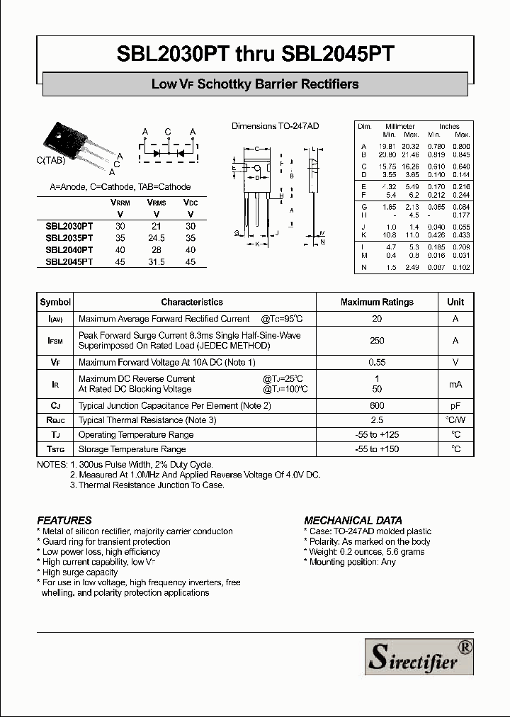 SBL2040PT_4236313.PDF Datasheet