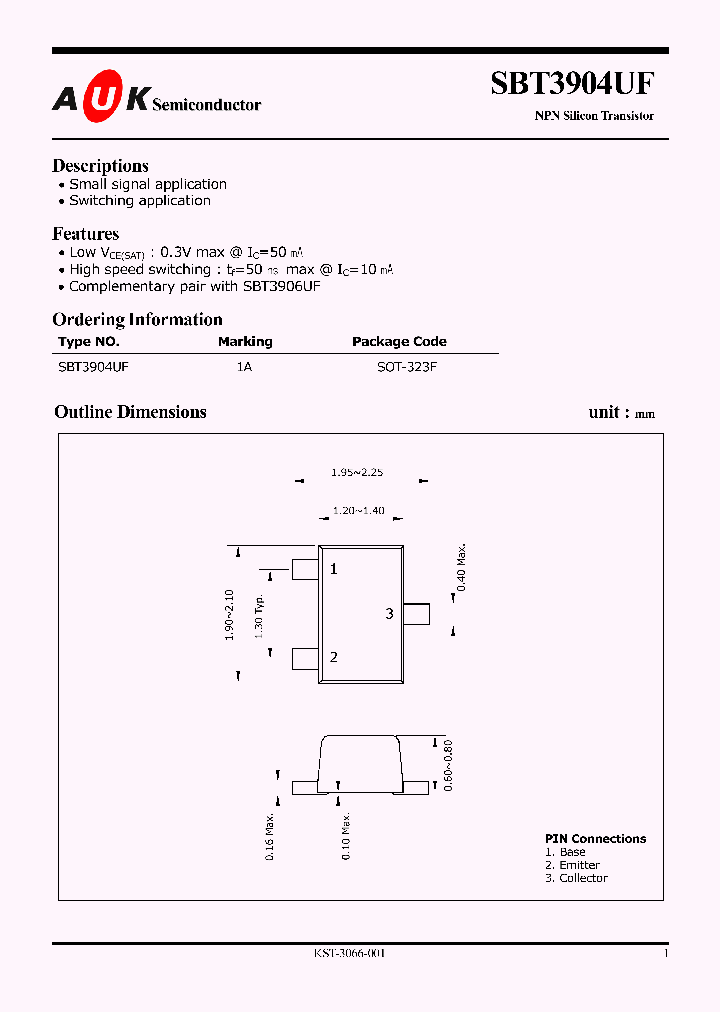 SBT3904UF1_4233542.PDF Datasheet