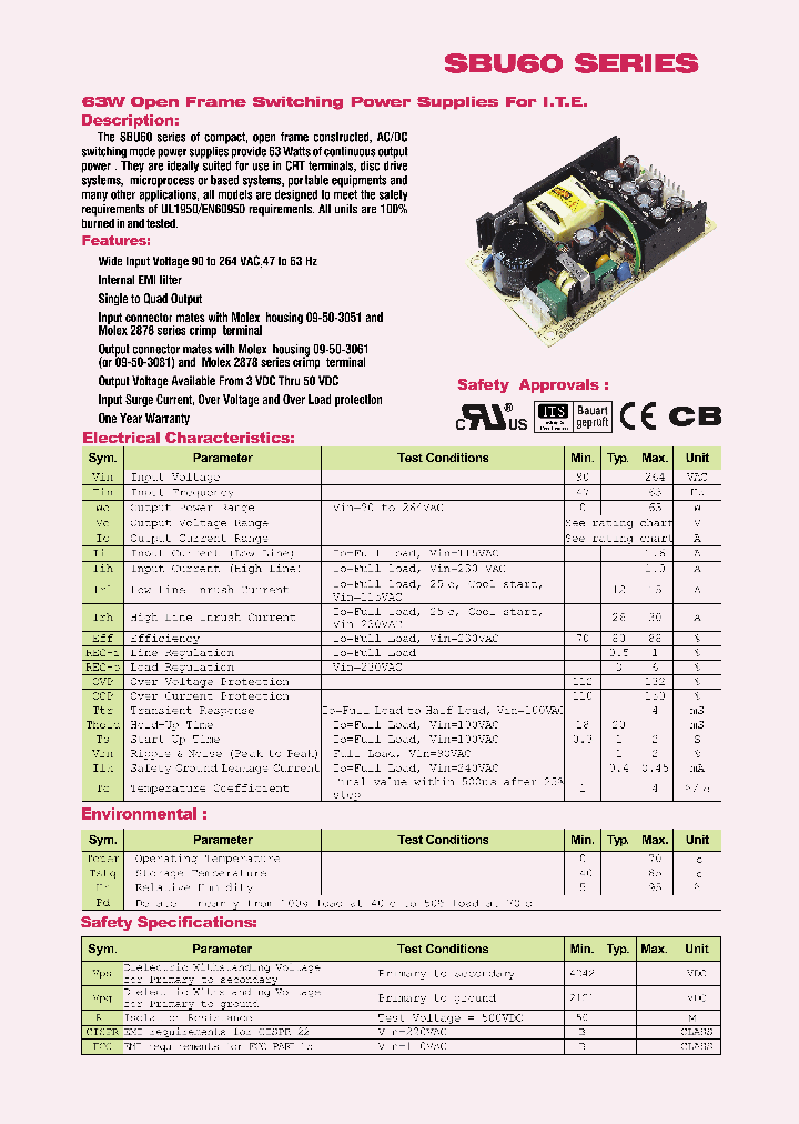 SBU60_4261925.PDF Datasheet