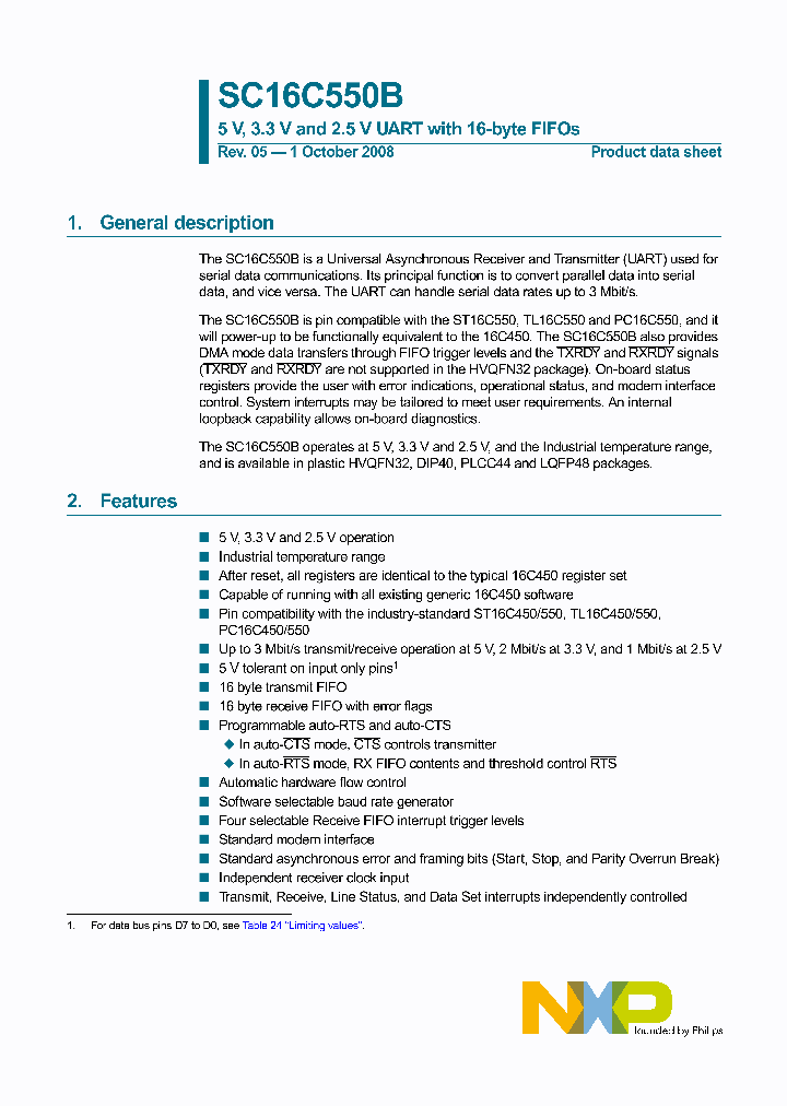 SC16C550BIN40_4277932.PDF Datasheet