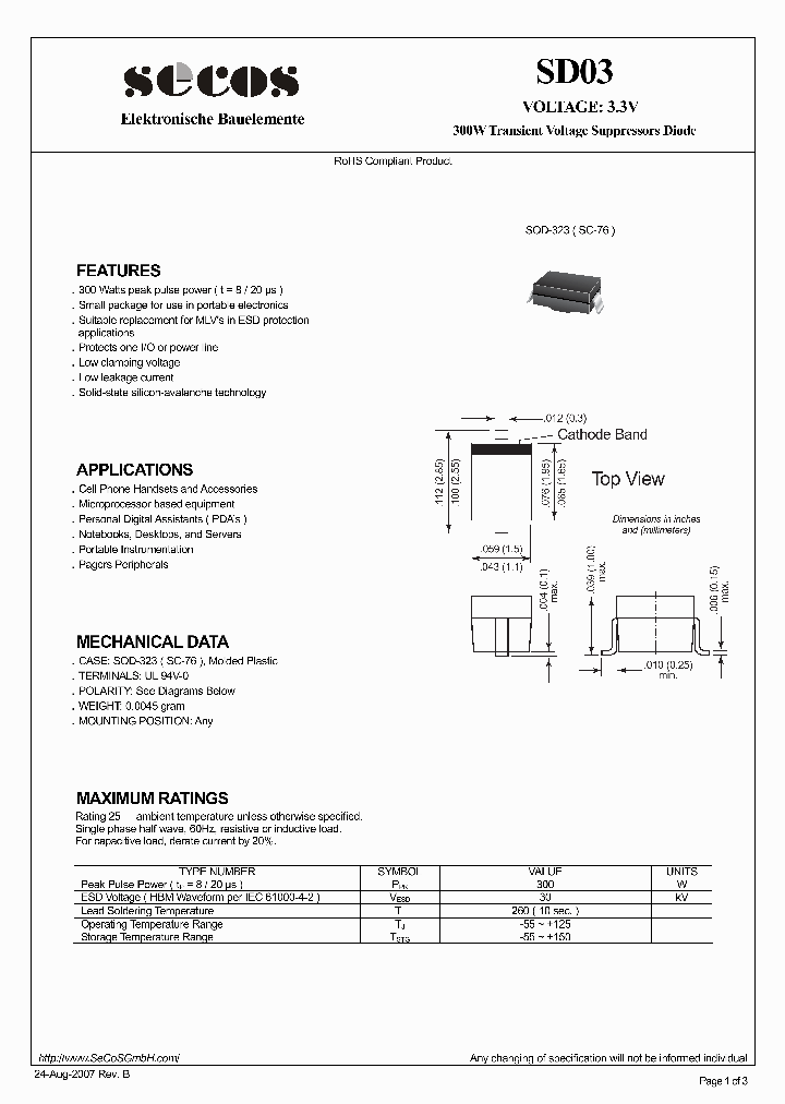 SD03_4436433.PDF Datasheet