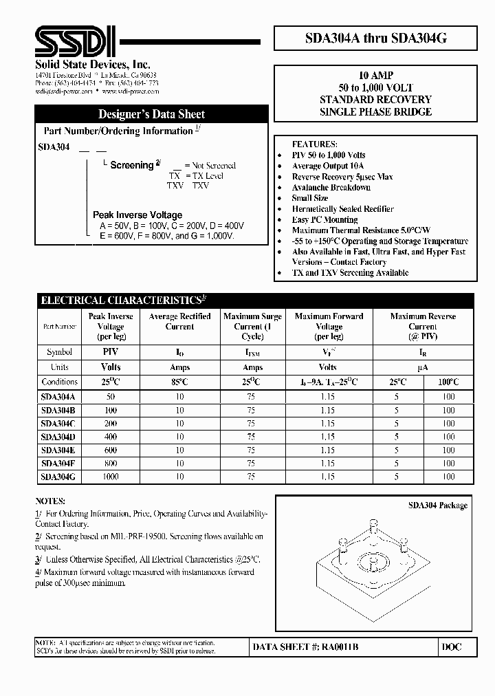 SDA304A_4798378.PDF Datasheet
