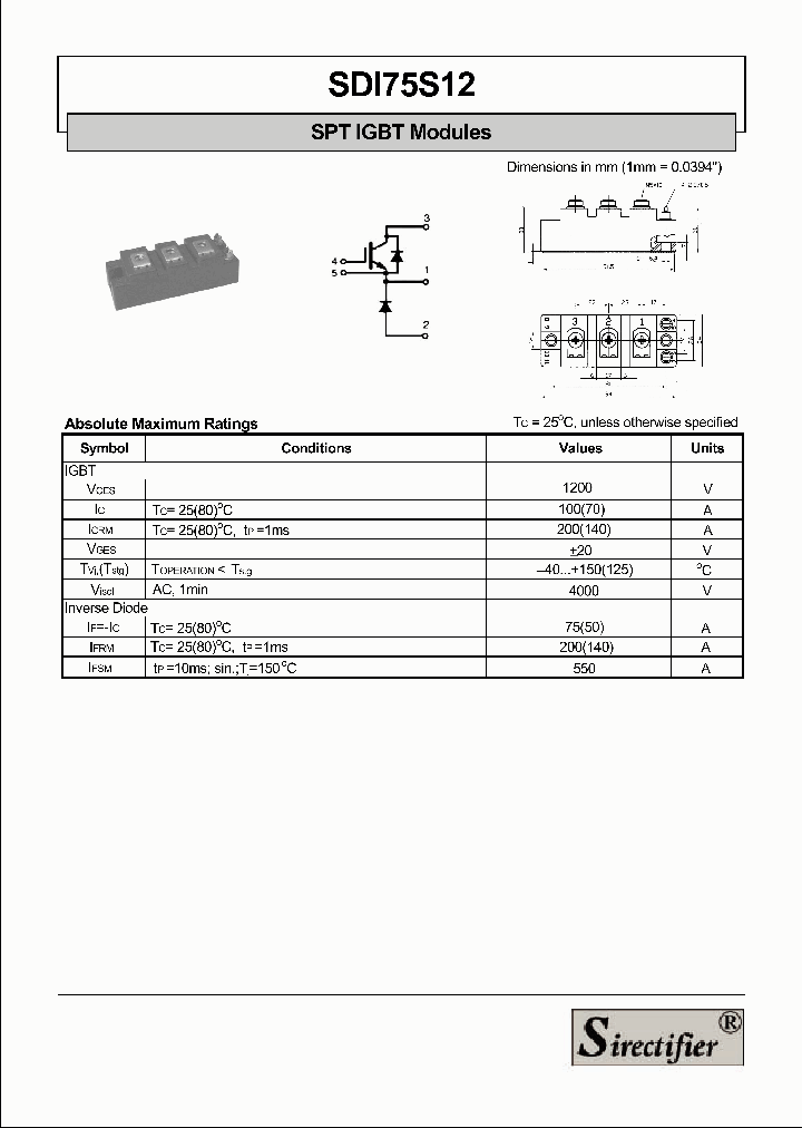 SDI75S12_4224356.PDF Datasheet
