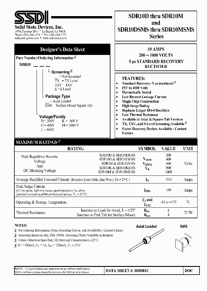 SDR10DSMS_4236226.PDF Datasheet