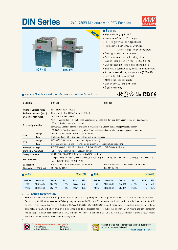 SDR-480_4493522.PDF Datasheet