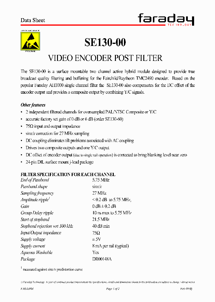 SE130-00_4582938.PDF Datasheet