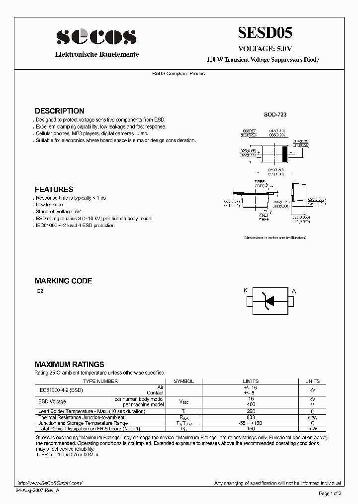 SESD05_4505222.PDF Datasheet