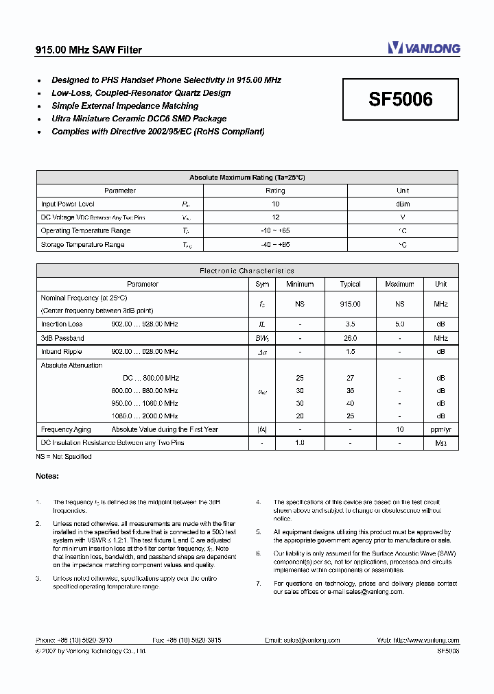 SF5006_4438584.PDF Datasheet
