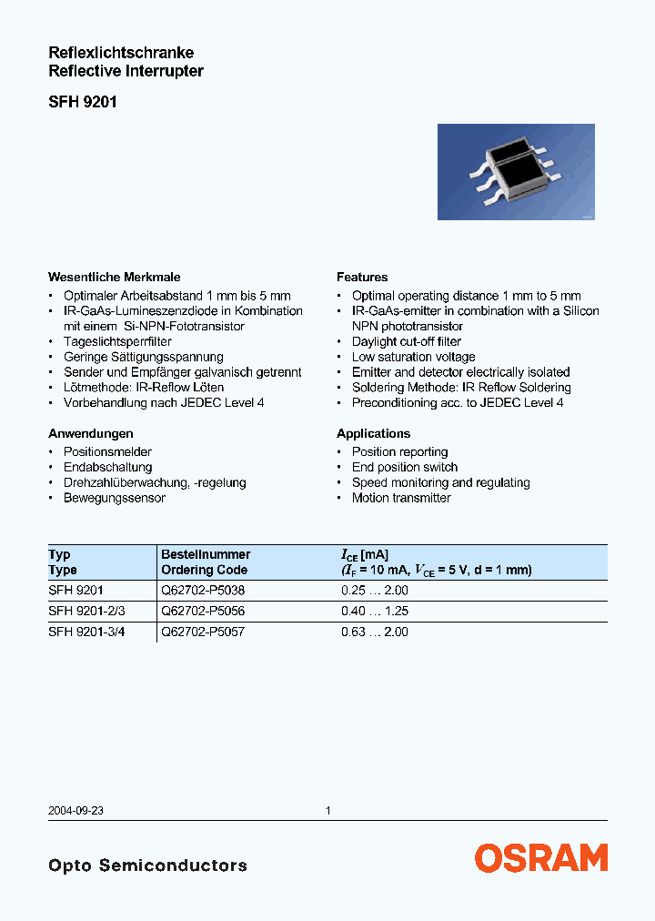 SFH9201_4173097.PDF Datasheet