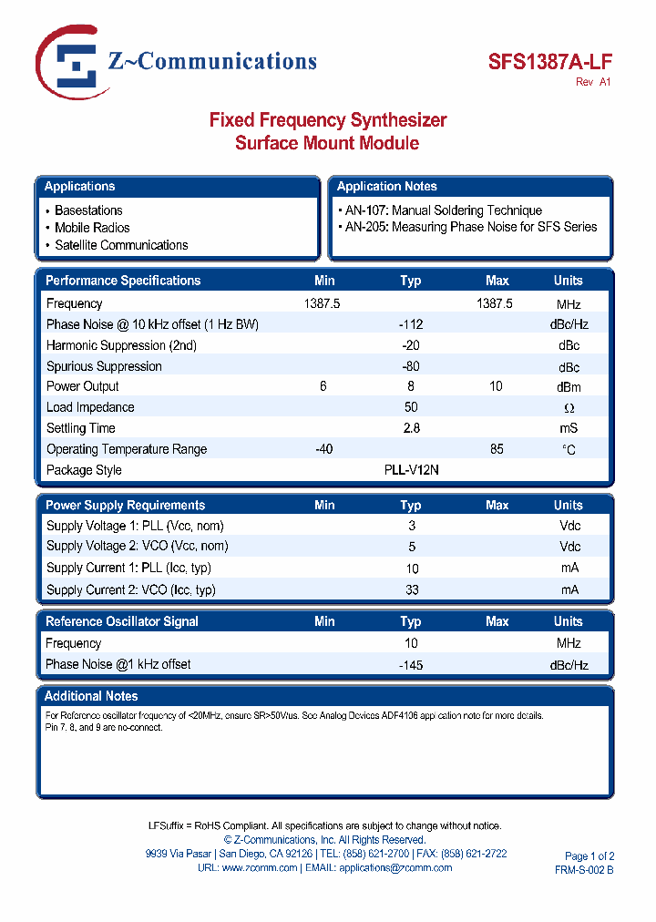 SFS1387A-LF_4769055.PDF Datasheet