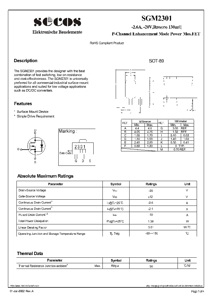 SGM2301_4419633.PDF Datasheet