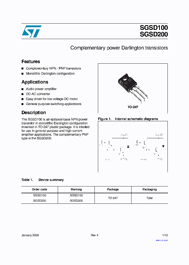 SGSD10008_4373417.PDF Datasheet