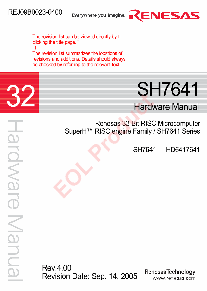 SH7641_4357938.PDF Datasheet